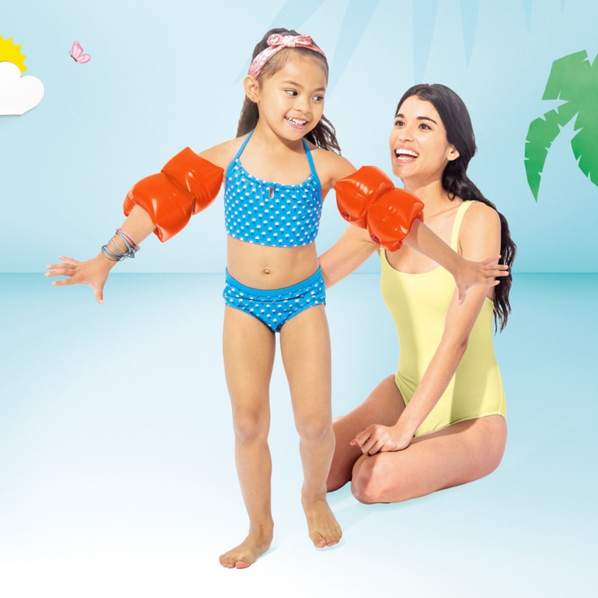 Intex Çift Boğumlu Kırmızı Kolluk