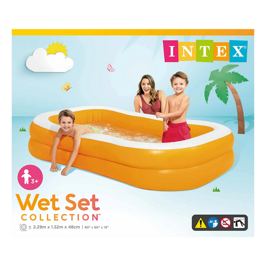 Intex Mandalina Aile Havuzu 229x147x46cm