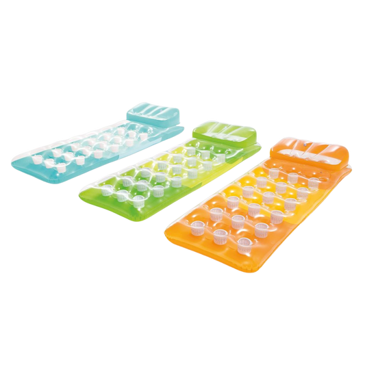 Intex Renkli Bardaklı Yatak 188x71cm