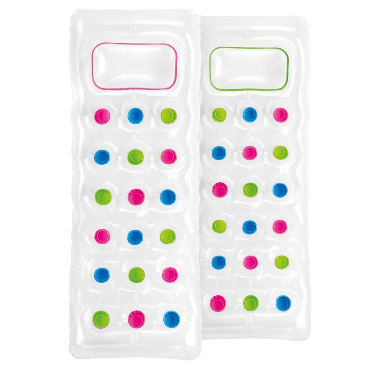 Intex Şeffaf Bardaklı Yatak 188x71cm