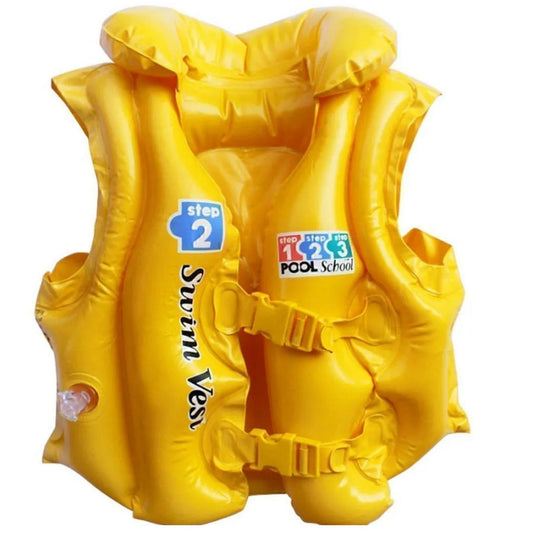 Intex Yakalı Sarı Yelek 50x47cm