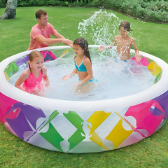 Intex Yumuşak Taban Şeffaf Havuz 229x56cm
