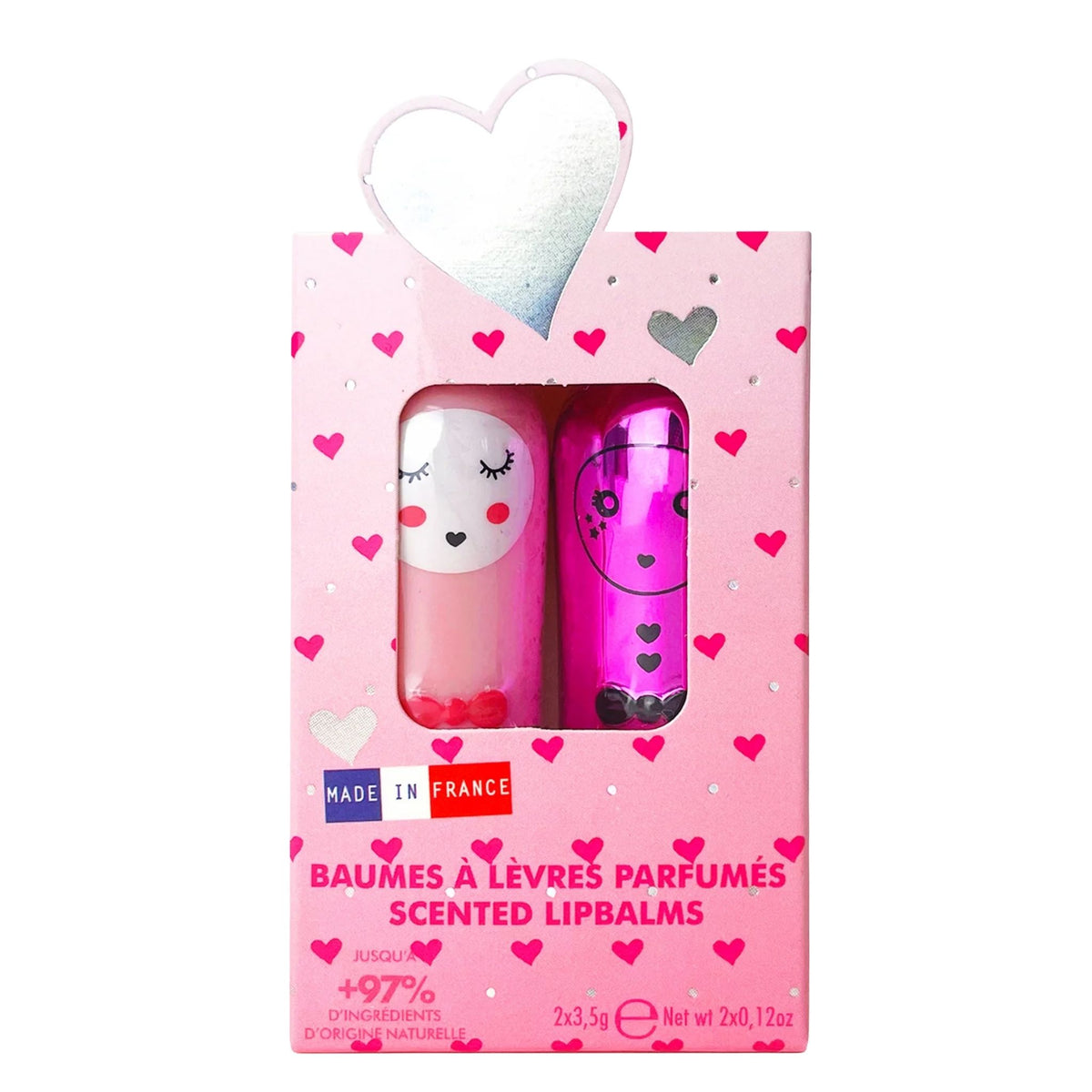 Inuwet 2’li Dudak Nemlendiricisi Seti Çilek ve Milkshake Aromalı