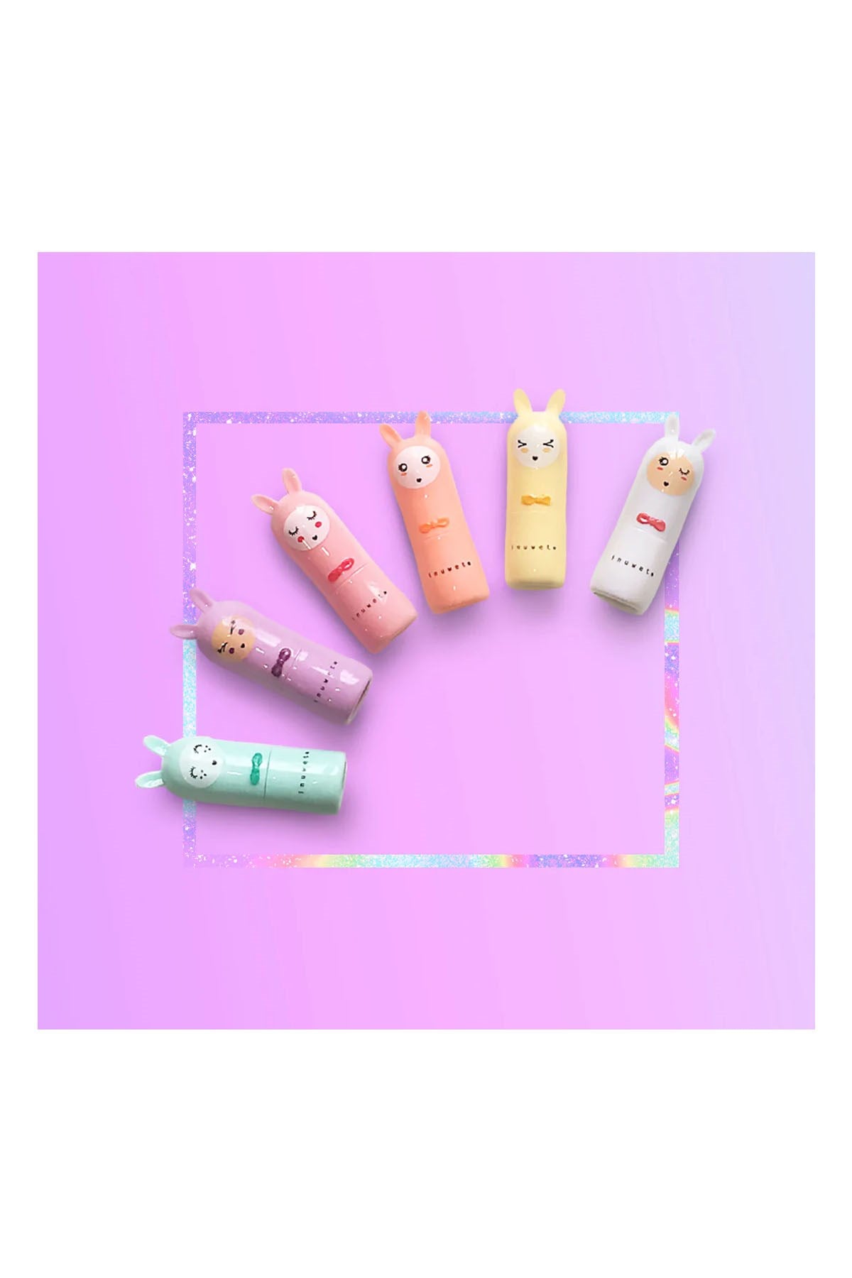 Inuwet Bunny Lip Balm Coton Candy