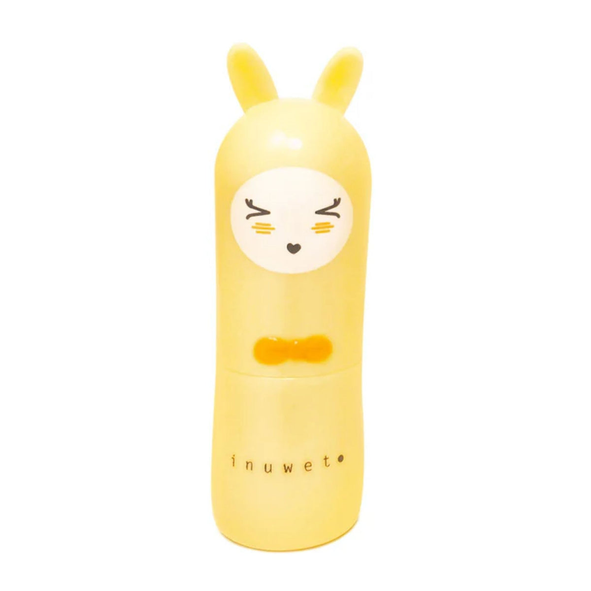 Inuwet Bunny Lip Balm Glitter Gold Pineapple