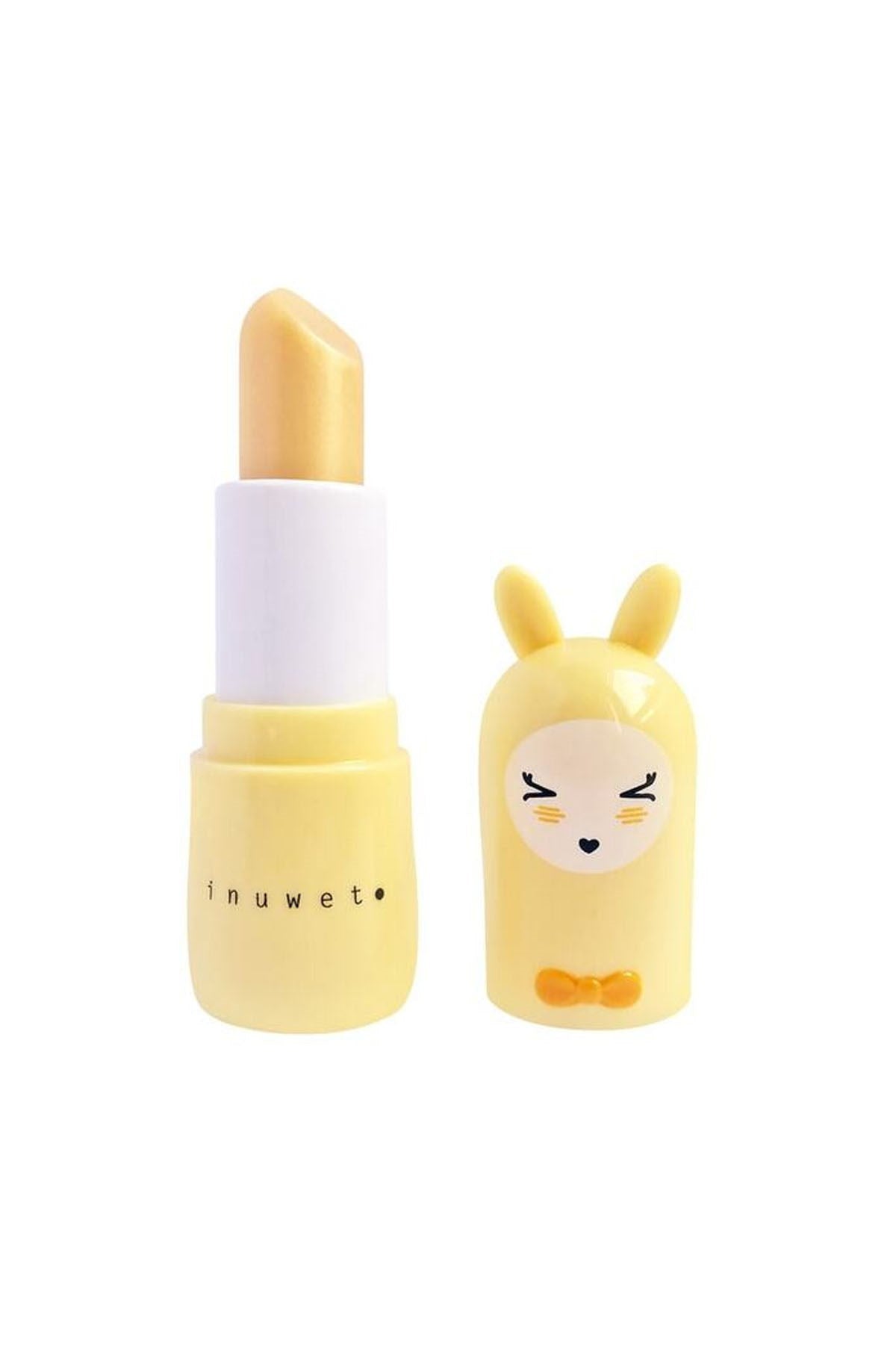 Inuwet Bunny Lip Balm Glitter Gold - Pineapple