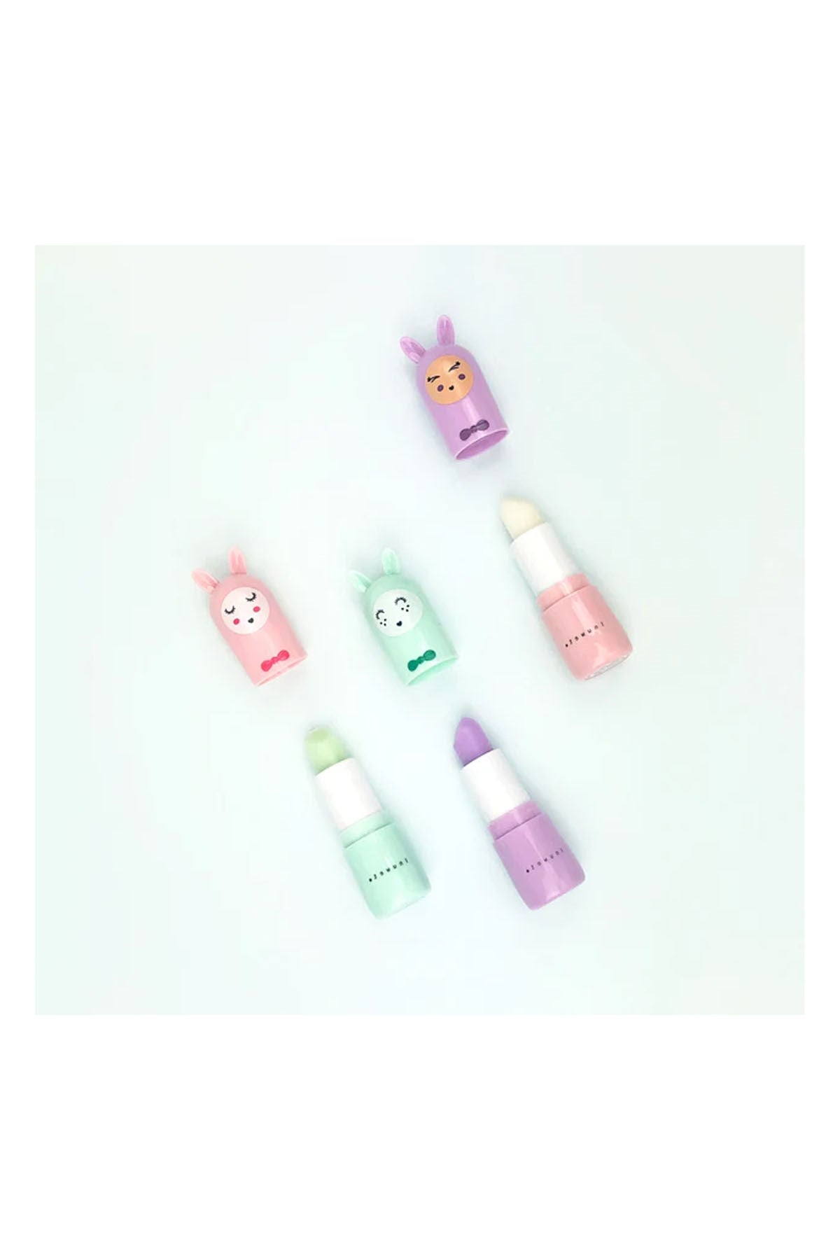 Inuwet Bunny Lip Balm Green Apple