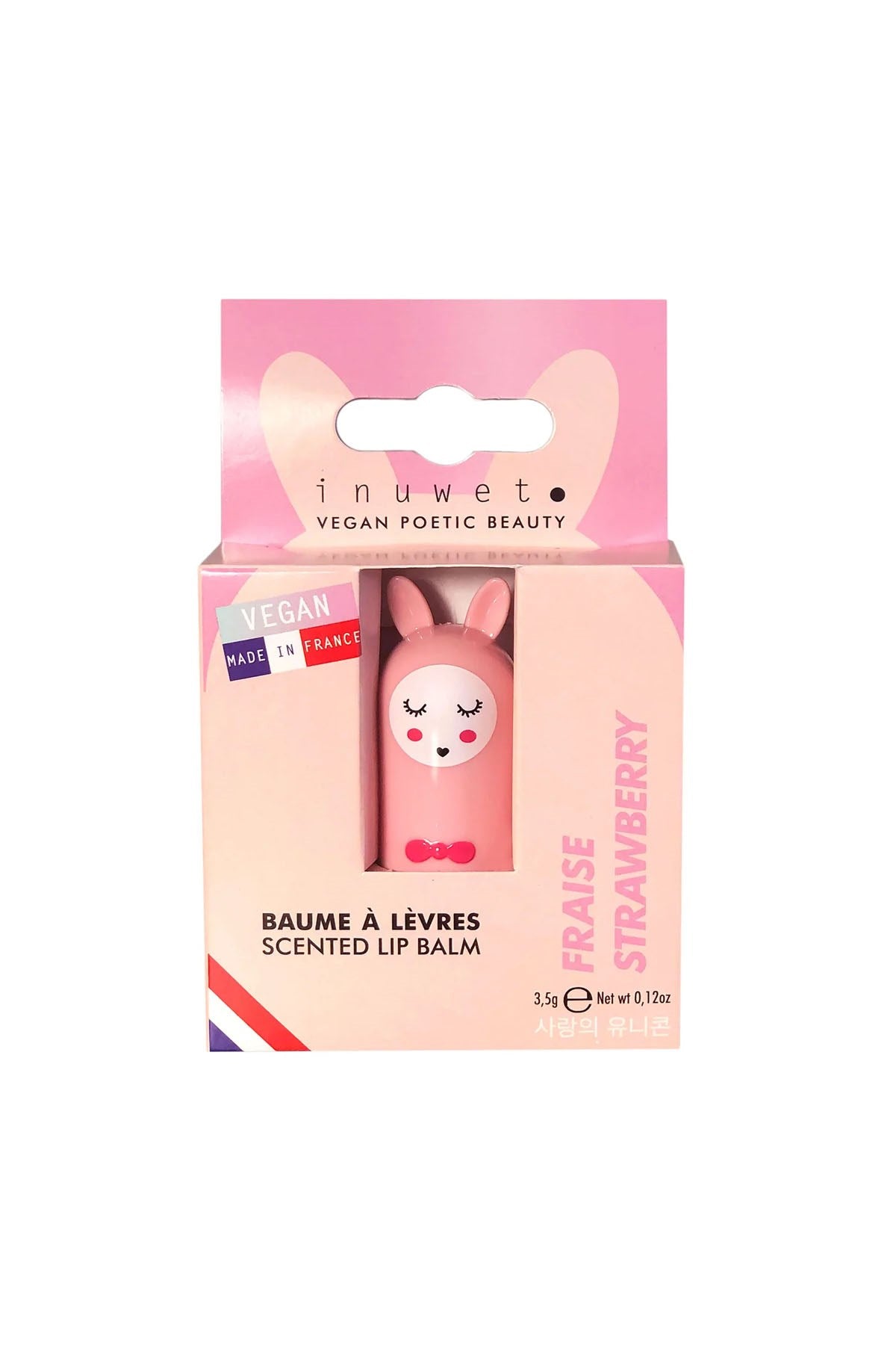 Inuwet Bunny Lip Balm Strawberry