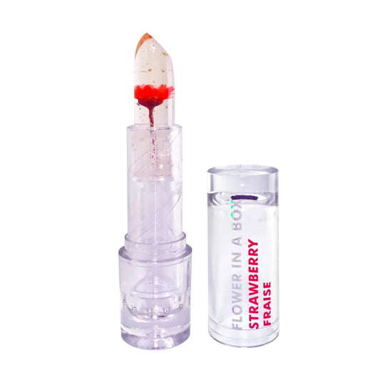 Inuwet Çiçek Detaylı Dudak Nemlendiricisi Çilek Kokulu