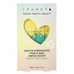 Inuwet Çikolata Tableti Şeklinde Banyo Topu Monoi
