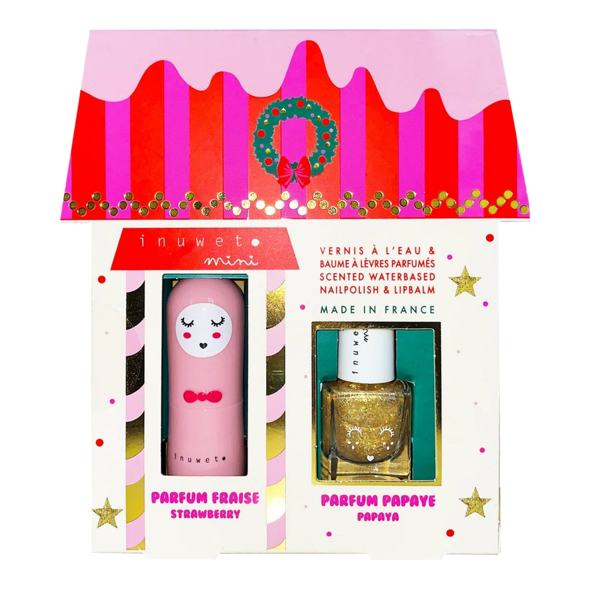 Inuwet Juliet House Dudak Nemlendiricisi ve Su Bazlı Oje Seti