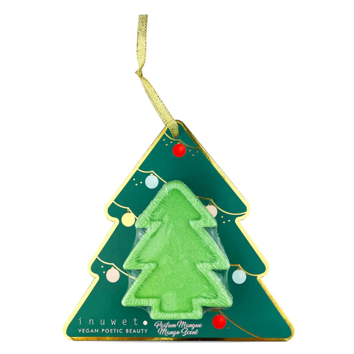 Inuwet Yılbaşı Ağacı Şeklinde Banyo Bombası