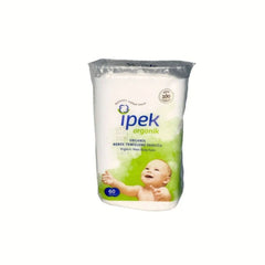 İpek Organik Bebek Temizleme Pamuğu 60*16 Paket