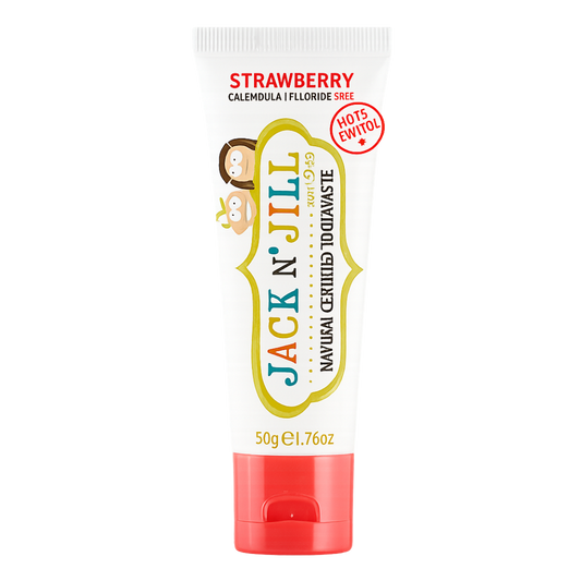 Jack N'Jill Doğal Sertifikalı Diş Macunu Çilek Aromalı 50g