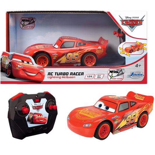 Jada Cars Lightning McQueen 1:24 Turbo Racer Uzaktan Kumandalı Araba