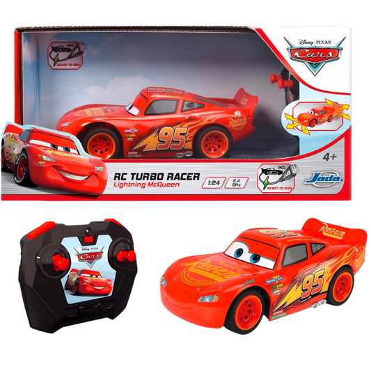 Jada Cars Lightning McQueen 1:24 Turbo Racer Uzaktan Kumandalı Araba