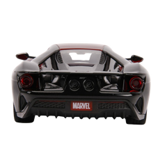 Jada Spiderman Marvel Miles Morales 1:24 2017 Ford GT Metal Araba