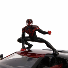 Jada Spiderman Marvel Miles Morales 1:24 2017 Ford GT Metal Araba