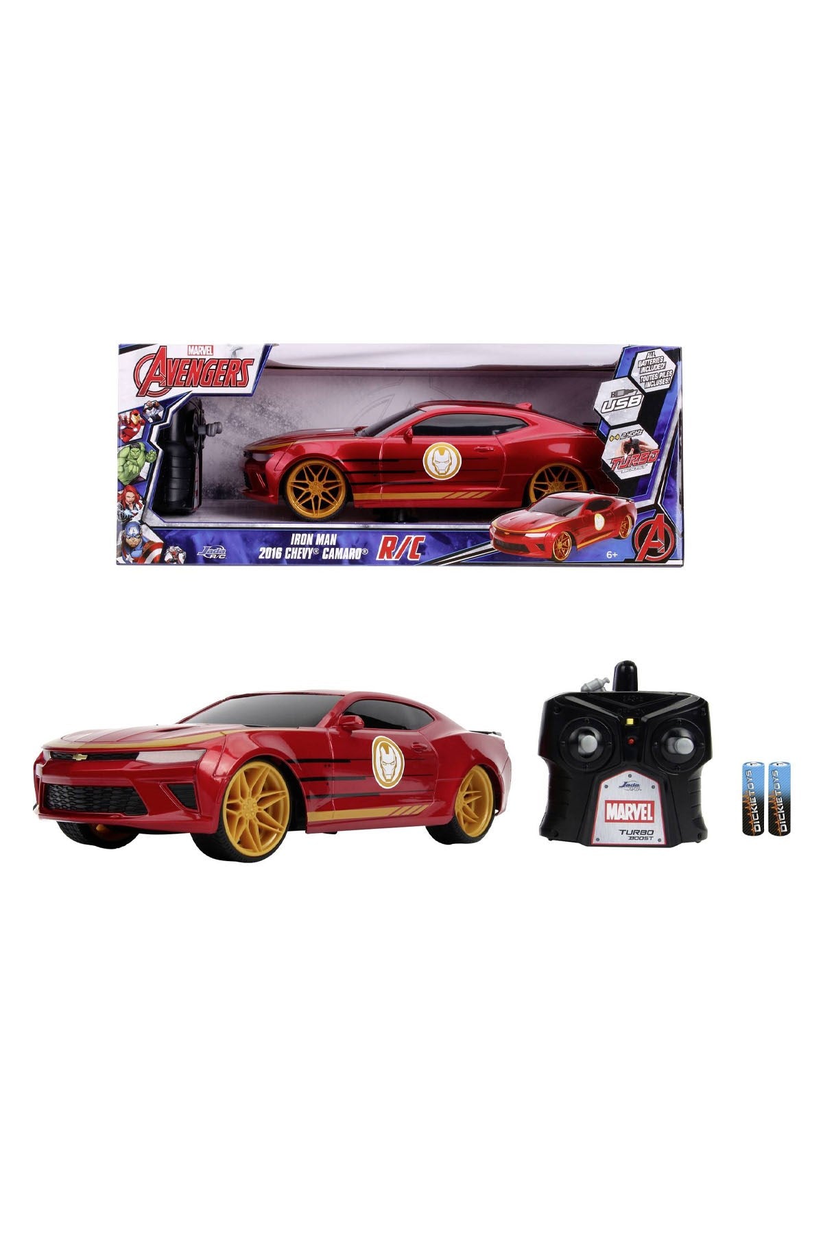 Jada Toys Iron Man RC Chevy Camaso Ss 2016 1:16