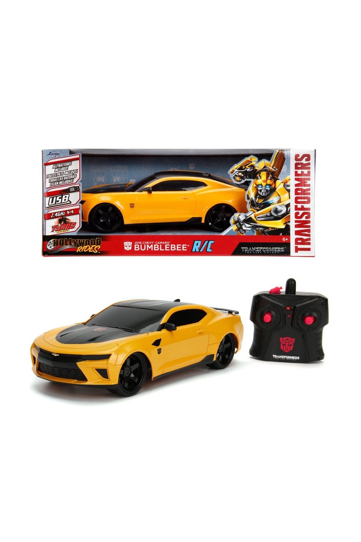 Jada Transformers Rc Chevy Camaro Ss 1:16