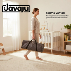 Javaju Anne Yanı ve Oyun Parkı 70*110cm Gri