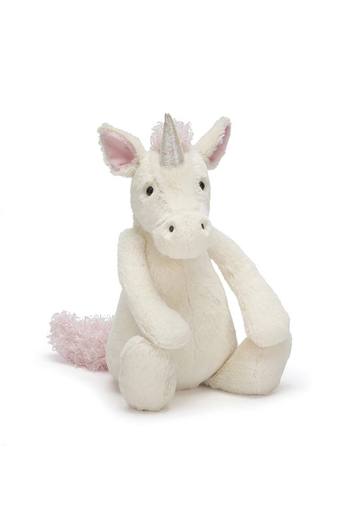 Jellycat Bashful Unicorn Orta Boy - Welcome Baby
