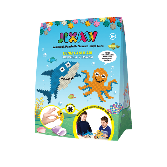 Jixaw Deniz Canlıları Puzzle 700 Parça