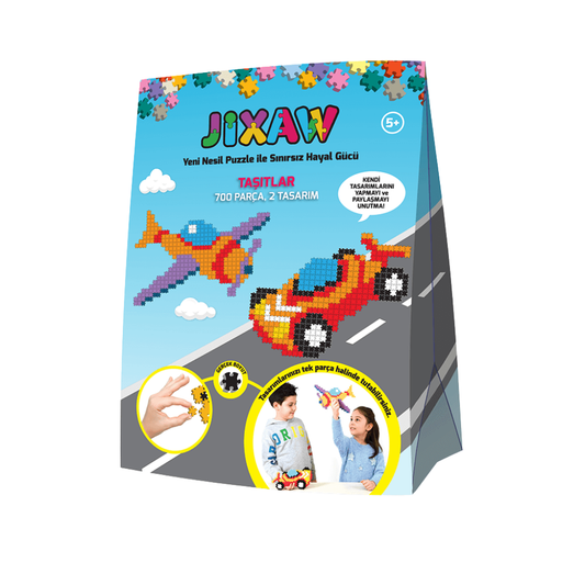 Jixaw Taşıtlar Puzzle 700 Parça
