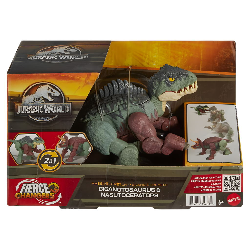 Jurassic World Massive Stretch Dönüşen Dinozor Figürleri HPD34