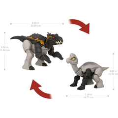 Jurassic World Değişim Serisi Çifte Tehlike Büyük Dinozor Figürleri HPD35
