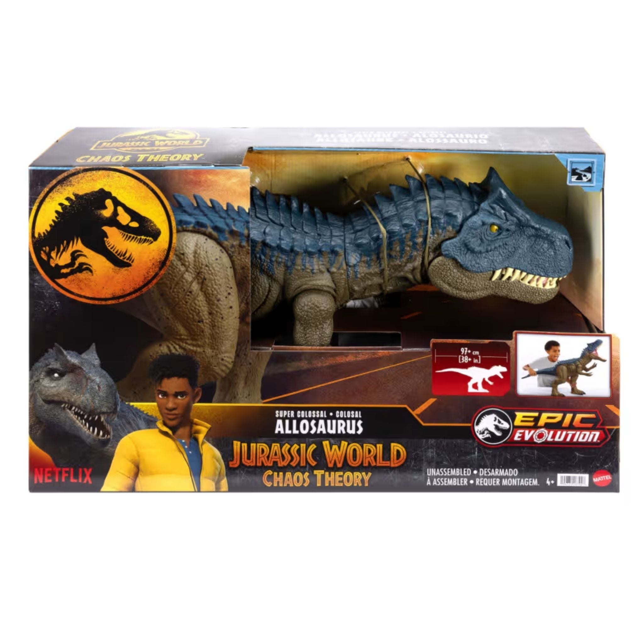 Jurassic World Devasa Allosaurus Figürü Mattel HRX53