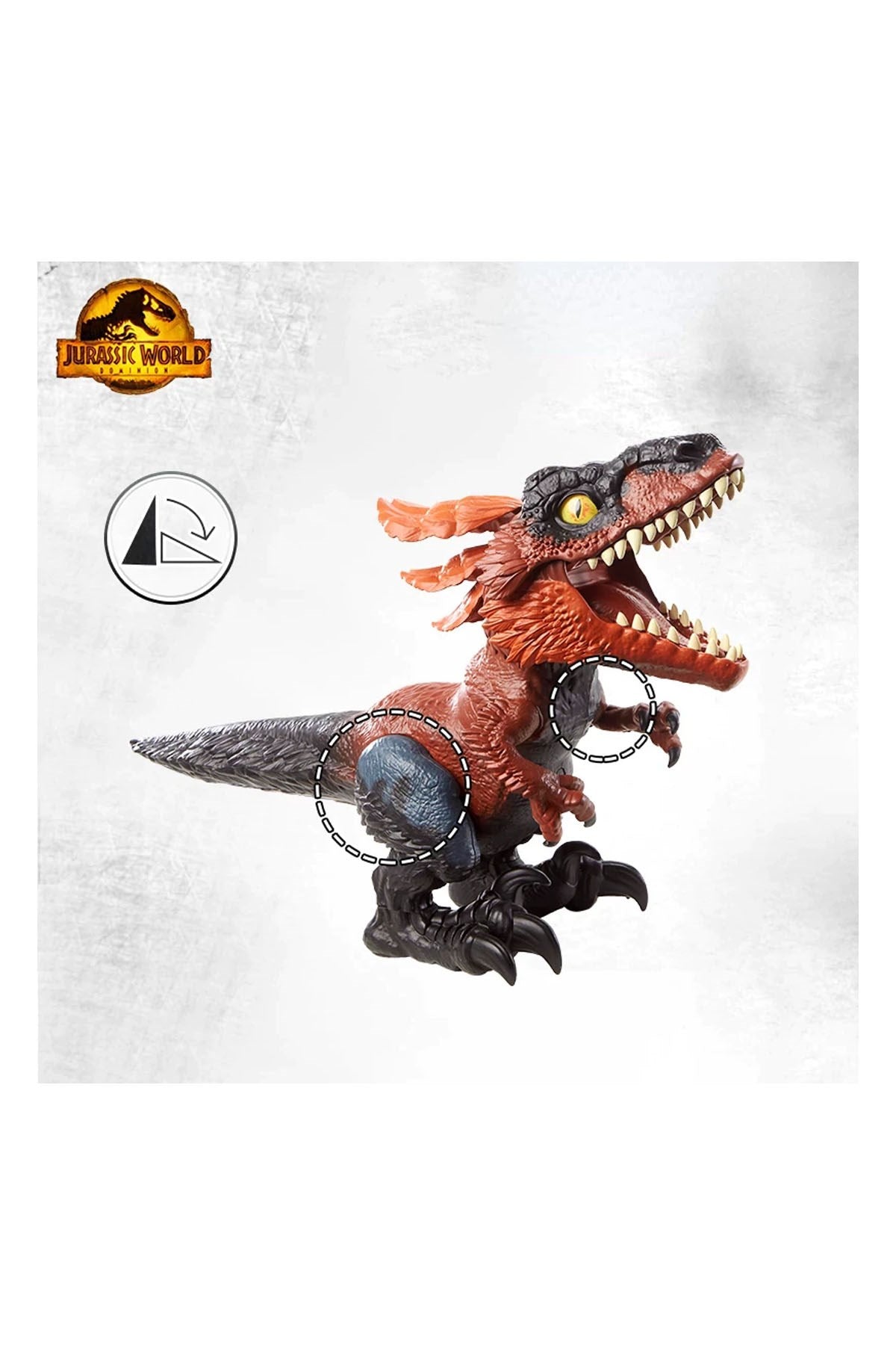 Jurassic World Uncaged Ateş Dinozoru Figürü