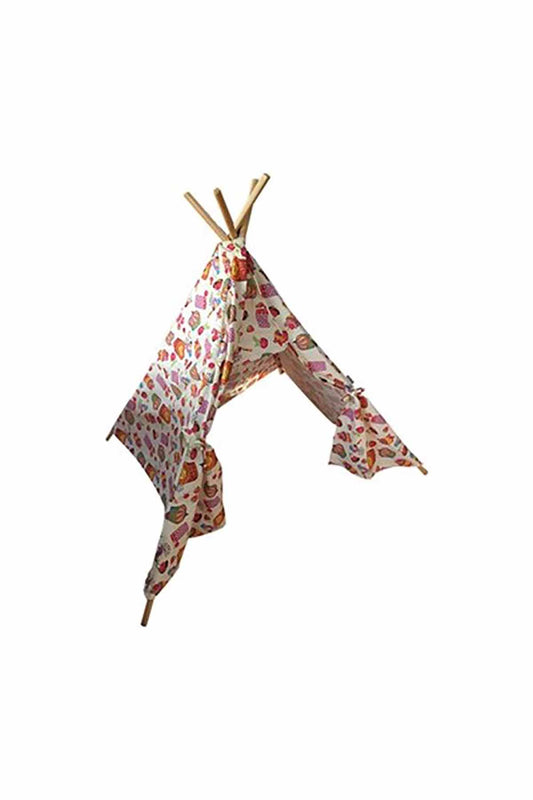 Kiddy's Teepee Oyun Çadırı 4 Ayaklı Cupcake