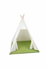 Kiddy's Teepee Süngerli Mat Yeşil