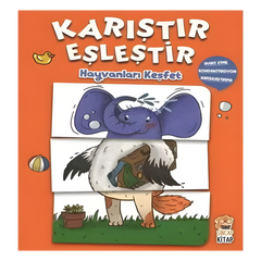 Sincap Kitap Karıştır Eşleştir Hayvanları Keşfet
