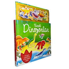 Beta Kids Keçeli Dinozorlar Yapıştırmalı Aktivite