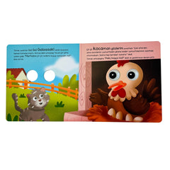 Sincap Kitap Kedi Tırmık ve Sevimli Dostları Bu Kocaman Gözler Kimin?