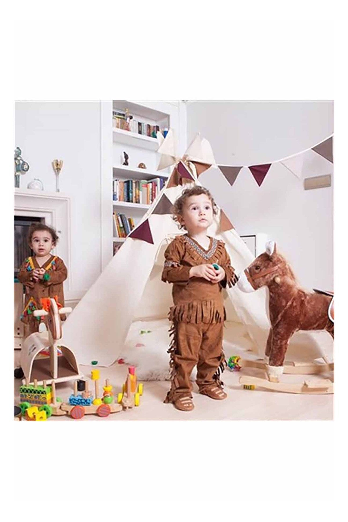 Kiddys Teepee Kızılderili Kıyafeti - Erkek Çocuk