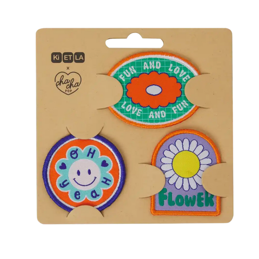 Kietla Cırt Cırtlı Patch Seti Flower