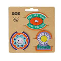 Kietla Cırt Cırtlı Patch Seti Flower
