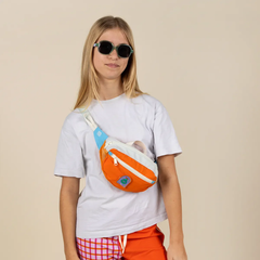 Kietla Çocuk Fanny Pack Çanta Orange Green Tea