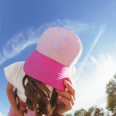Kietla Iconik UV Korumalı Baseball Şapka Pink Flower