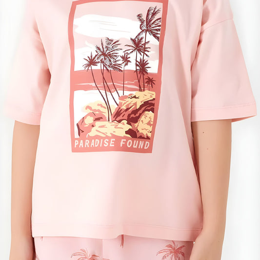 Roly Poly Kız Çocuk Şortlu Takım Pembe