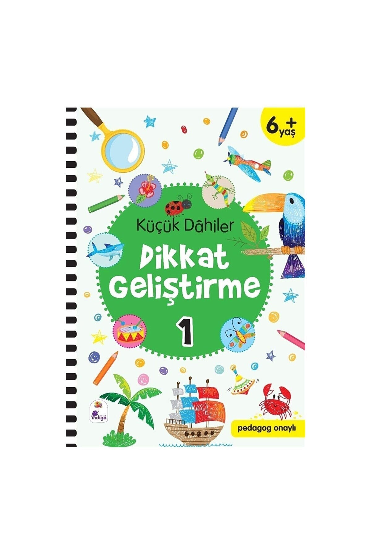 Küçük Dahiler Dikkat Geliştirme 1 - 6+ Yaş