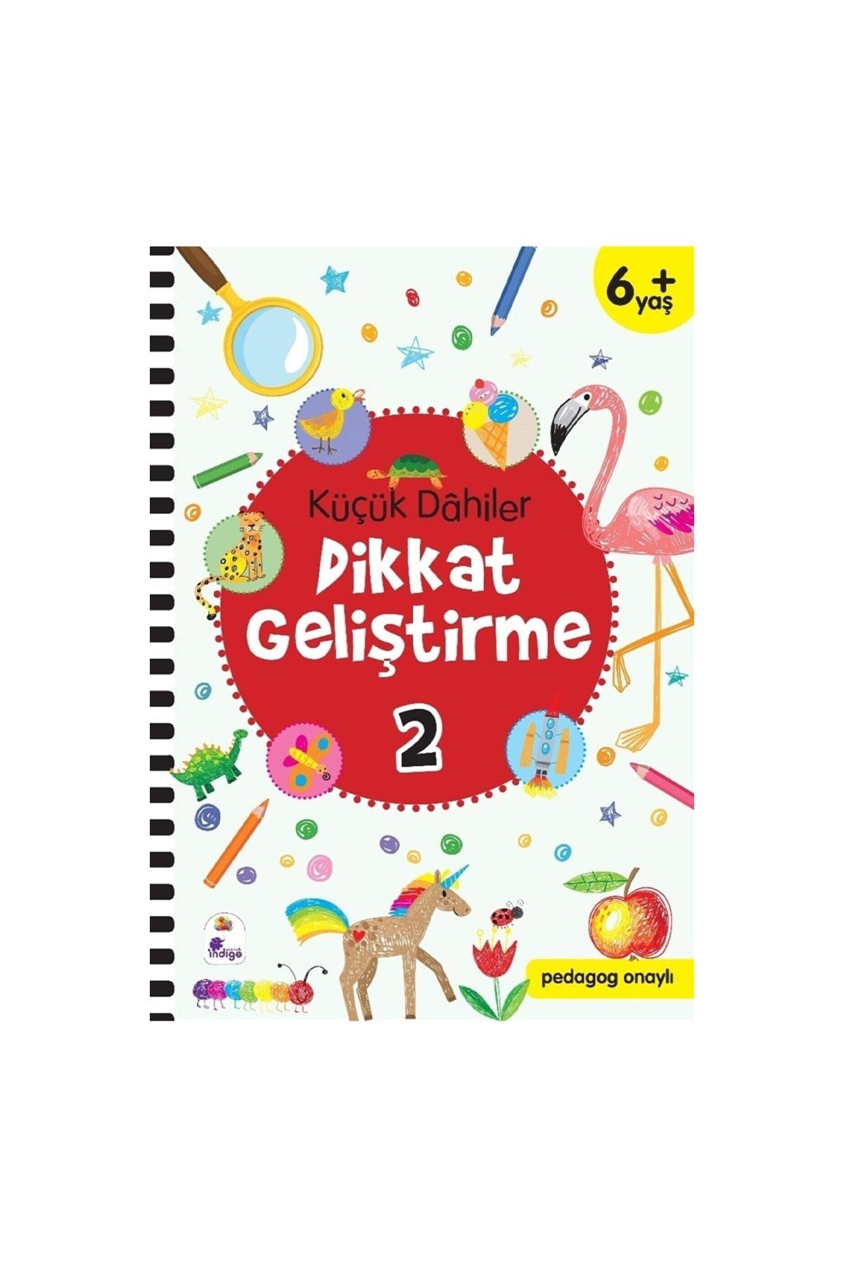 İndigo Çocuk Küçük Dâhiler Dikkat Geliştirme 2- 6+ Yaş