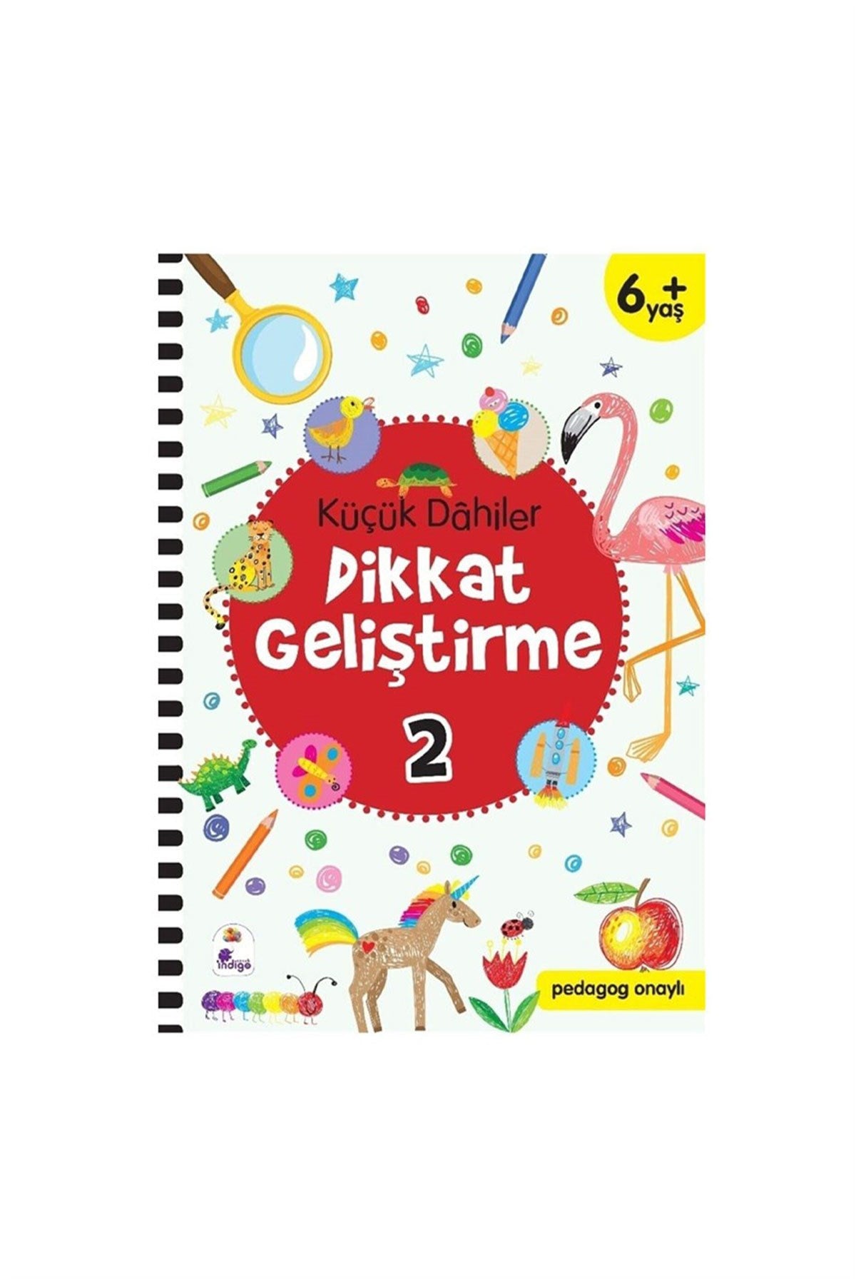 Küçük Dahiler Dikkat Geliştirme Seti (2 Kitap Takım) – 6+ Yaş (Pedagog Onaylı)