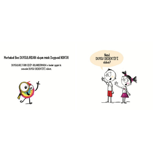 Beta Kids Küçük Duygusal Nokta Duygu Dedektifi