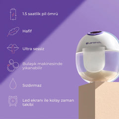 Lansinoh Giyilebilir Çiftli Göğüs Pompası