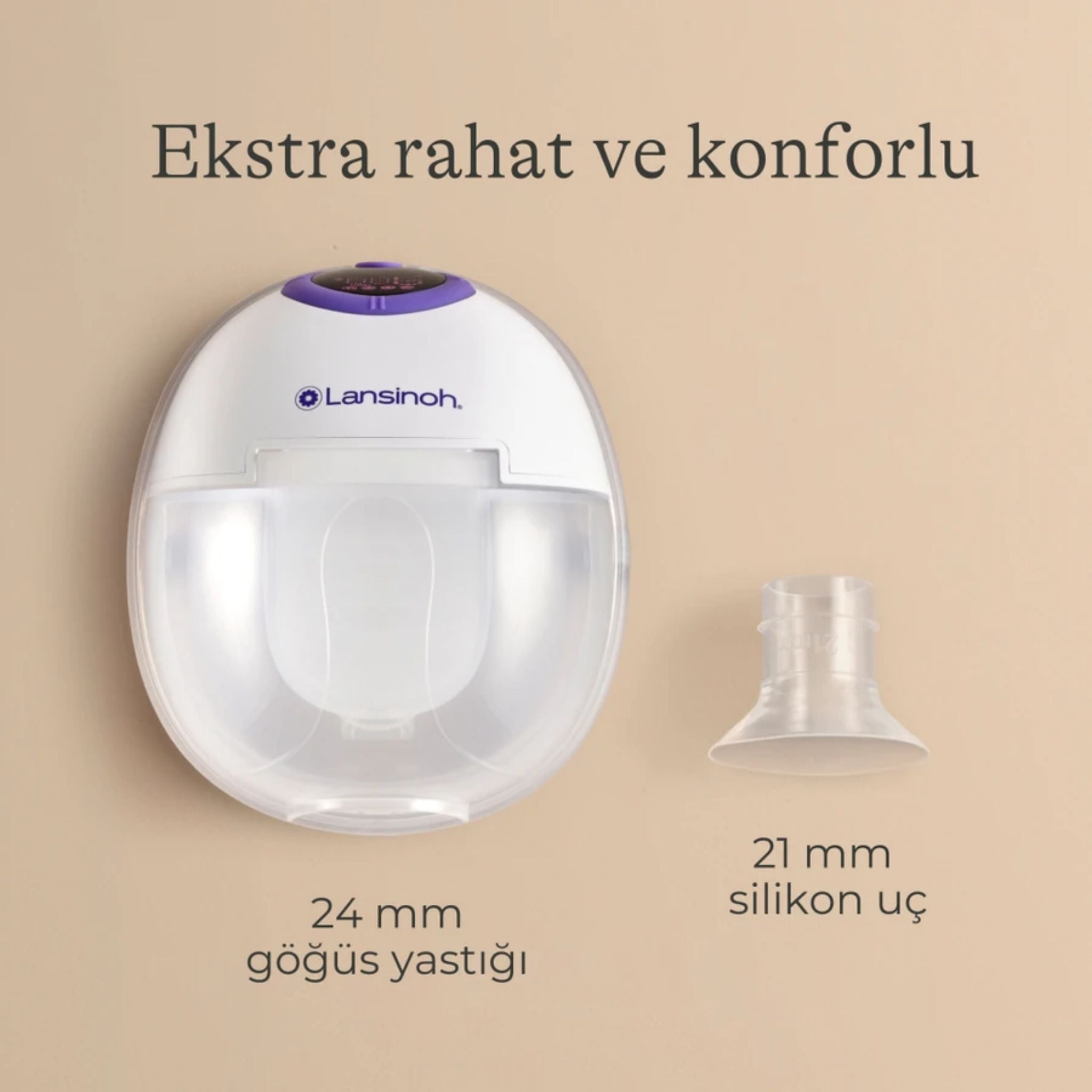Lansinoh Giyilebilir Çiftli Göğüs Pompası