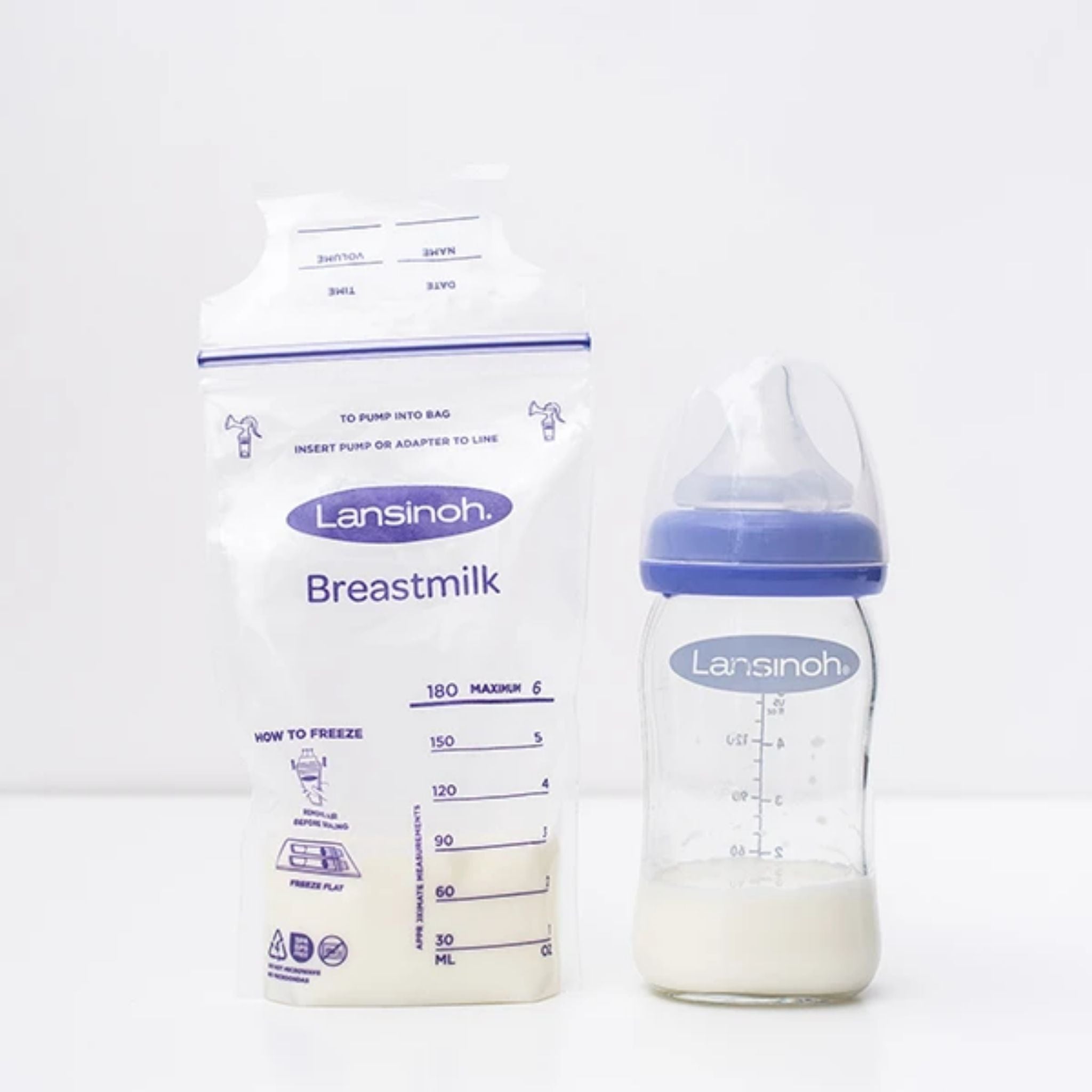 Lansinoh Natural Wave Biberon Emziği Hızlı Akışlı